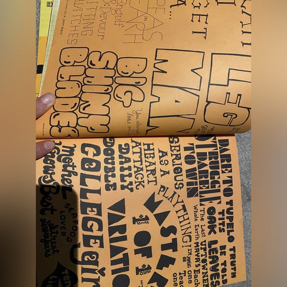 A Catalog Of Type Hand Job by Michael Perry Art Paperback Book - Picture 3 of 9